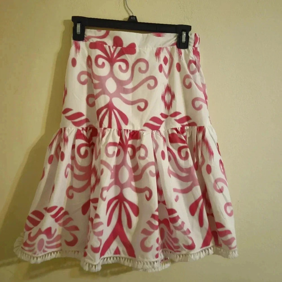 Mulla Flared Tassel Hem Skirt - Picture 4 of 4